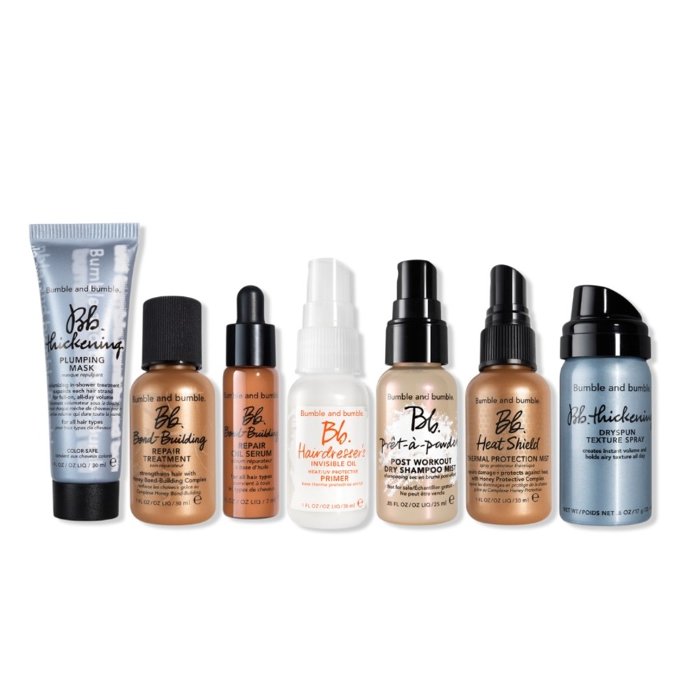 BUMBLE & BUMBLE 7p Heatshield Primer Dry Shampoo Thickener Repair Oil Serum Mask
